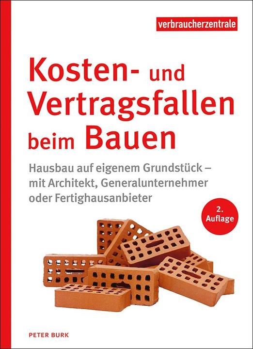 Produktbild Kosten- und Vertragsfallen beim Bauen (Deutsch, Peter Burk, 2022)