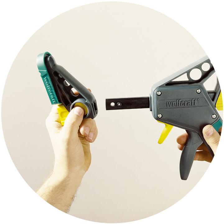 Image du produit wolfcraft Einhandzwinge EHZ „PRO“ 100/700 mm (700 mm)