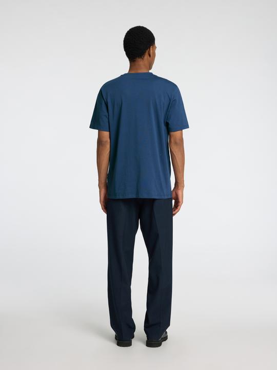 Actual product image Selected Homme Slhaspen Slub Ss O-Neck Tee Noos (XXL)
