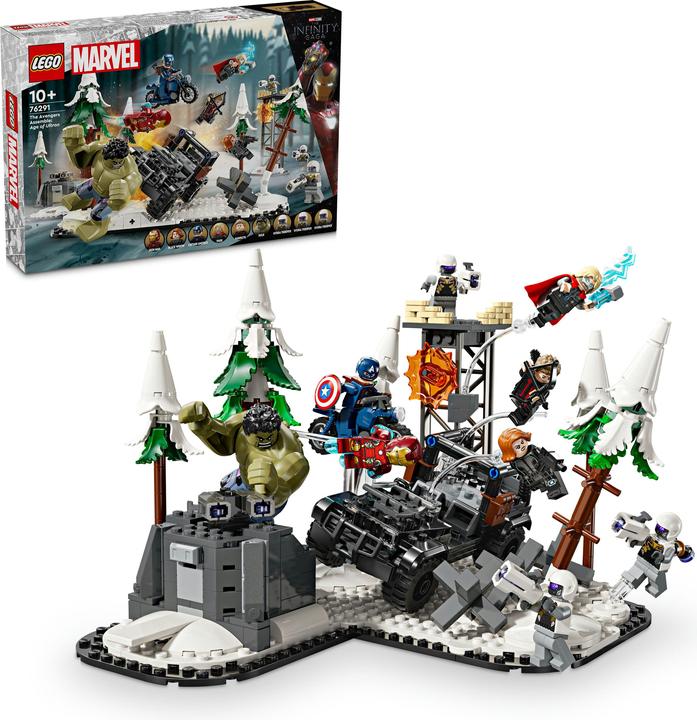 Actual product image LEGO Avengers Assemble: Age of Ultron (76291, LEGO Marvel)