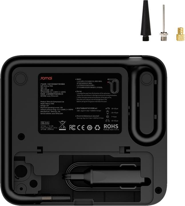 Produktbild 70mai CAR AIR COMPRESSOR LITE/TP03 (0.00 Bar, 3 l)