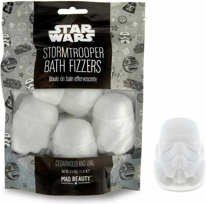 Actual product image Mad Beauty Star Wars Storm Trooper (Bath bombs)