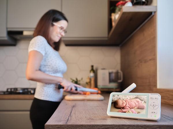 Immagine prodotto ETA | Baby Monitor | 530690000 MIMI | Telecamera flessibile | Bianco/verde