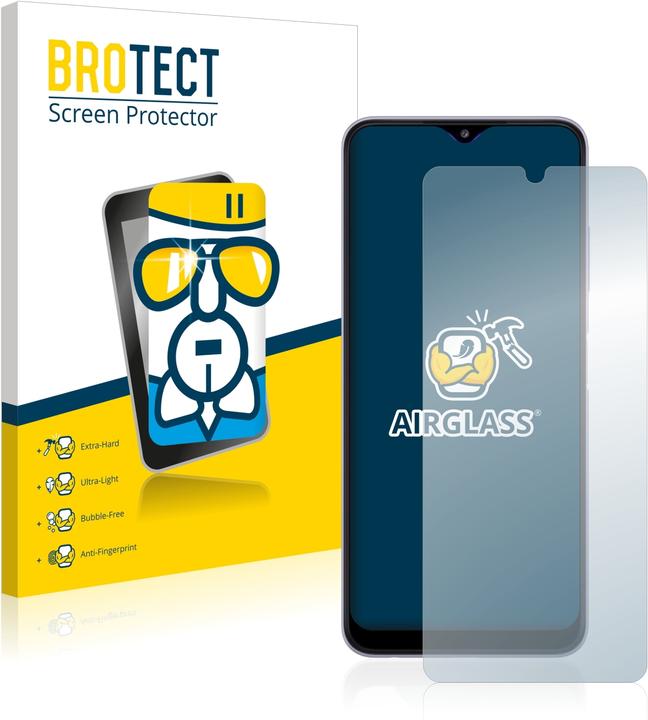 BROTECT AirGlass Panzerglasfolie (1 Stück, Samsung Galaxy F22)