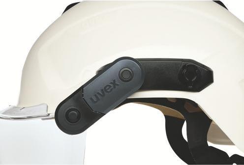 Produktbild Uvex Safety Visier uvex pronamic mit Kinnschutz 9916001 farblos (Gehörschutz Ersatzpolster)