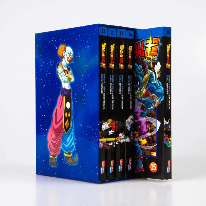 Actual product image Dragon Ball Super, Bände 11-15 im Sammelschuber mit Extra (German, Toyotarou, Akira Toriyama, Akira Toriyama (Original Story), 2022)