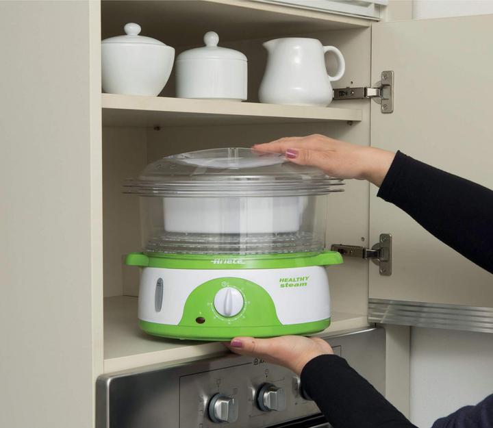 Actual product image Ariete 0911 Steamer 3 Basket/Baskets Freestanding (EU plug)