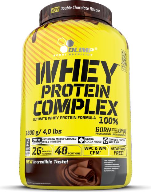 Immagine prodotto Olimp Sport Nutrition Olimp Whey Protein Complex (lattina da 1800g) (Vaniglia, 1 pz., 1800 g)