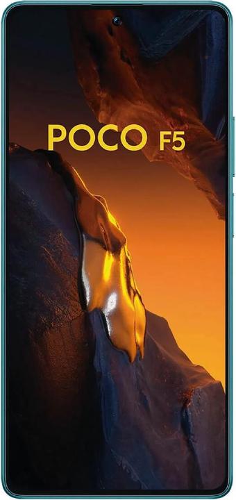 Actual product image Xiaomi Poco F5 5G 8/256GB Dual SIM Smartphone blue EU (256 GB, Blue, 262.60", Dual SIM, 64 Mpx, 5G)