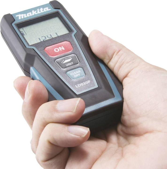 Produktbild Makita Laserentfernungsmessgerät LD030P (30 m, 635 nm)