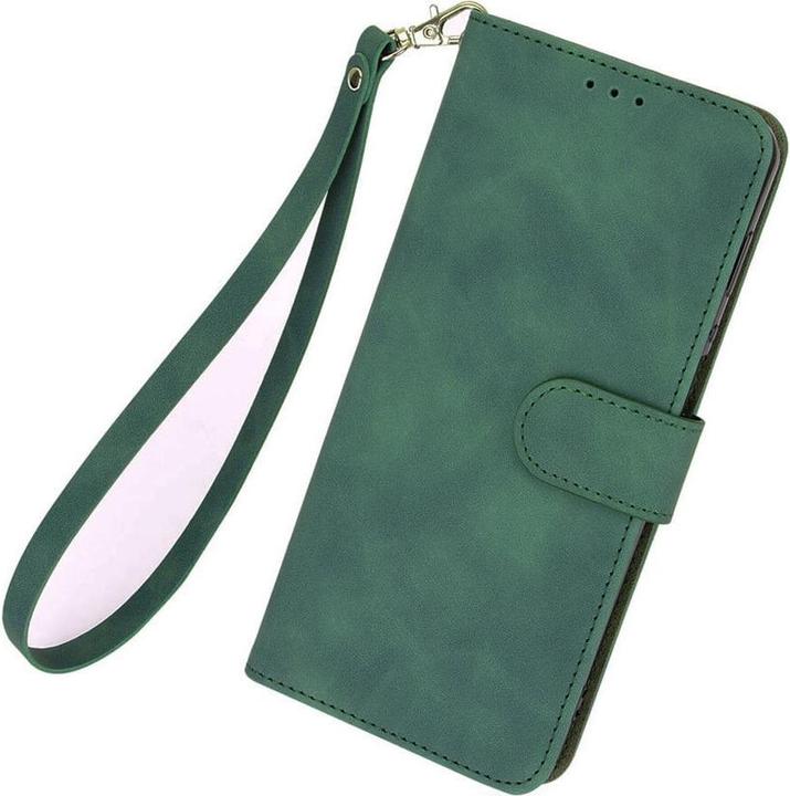 Actual product image Cover-Discount Nokia XR21 - Case in suede look green (Nokia XR21)