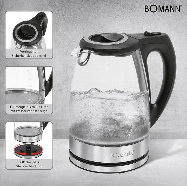 Image du produit Bomann WKS 6032 G (1.70 l)