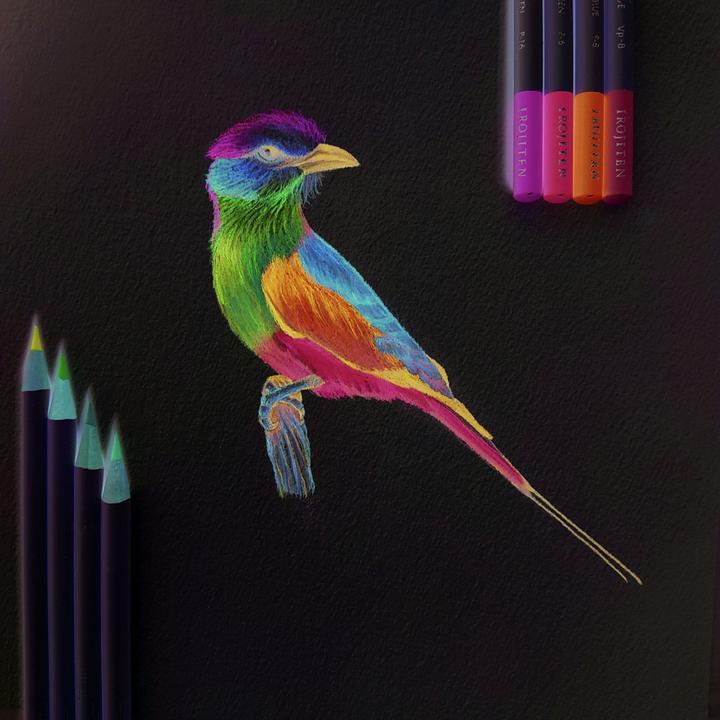 Image du produit Tombow Crayon de couleur d'artiste Irojiten (Multicolore, 10 x)