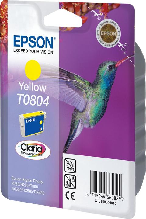 Image du produit Epson T0804 Claria Photographic (Y)