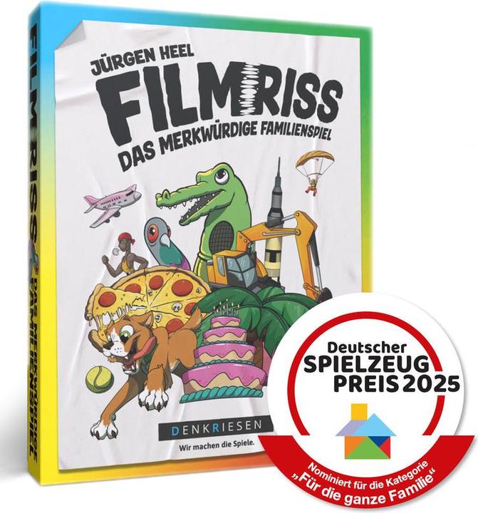 Actual product image Denkriesen Filmriss - "Das merkwürdige Familenspiel" (German)
