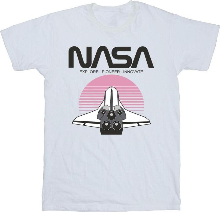 Actual product image Nasa Boys Space Shuttle Sunset T-Shirt (152, 158)