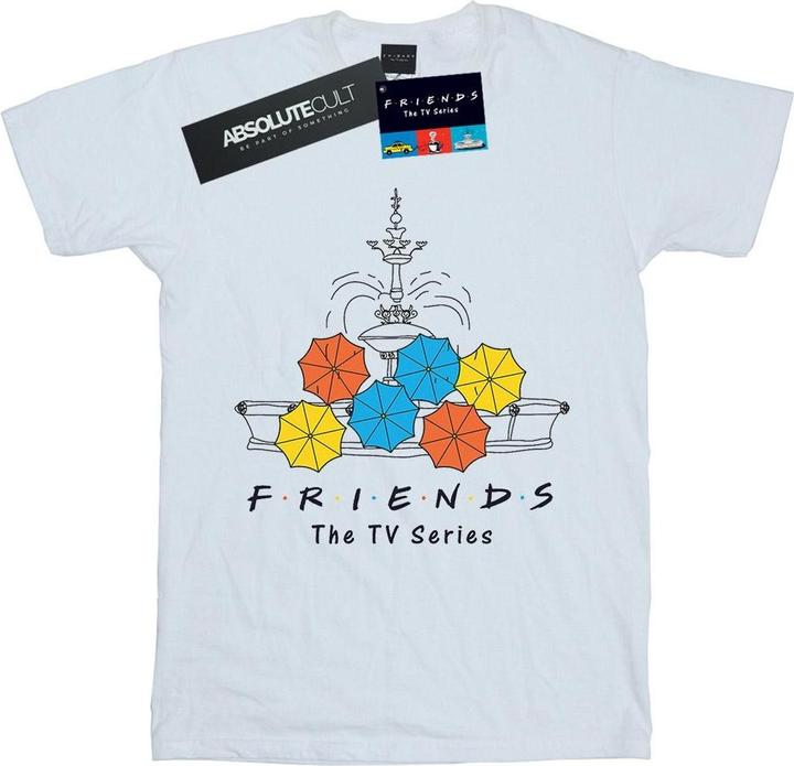 Produktbild Friends Fountain And Umbrellas TShirt Mädchen (152, 158)
