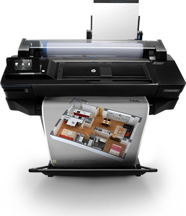Actual product image HP T520, 24" DesignJet (Ink, Colour)