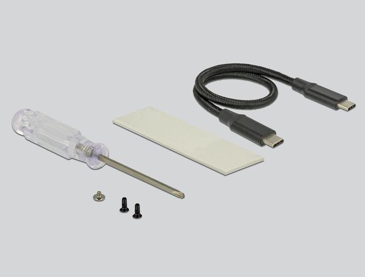 Produktbild Delock M.2 NVME zu USB Gehäuse Typ-C (M.2 2230, M.2 2260, M.2 2242, M.2)