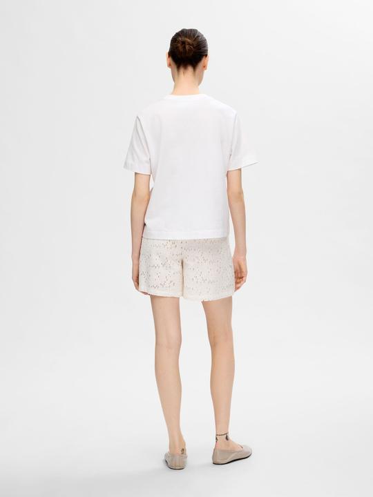 Actual product image Selected Femme Broderie Anglaise Shorts (38)