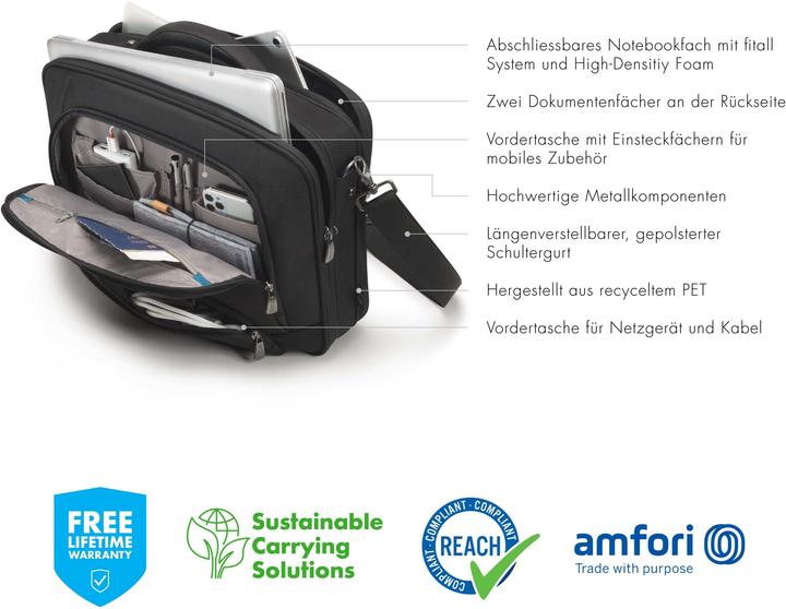 Produktbild Dicota Eco Multi PRO 13-15.6 (15.60", Universal)