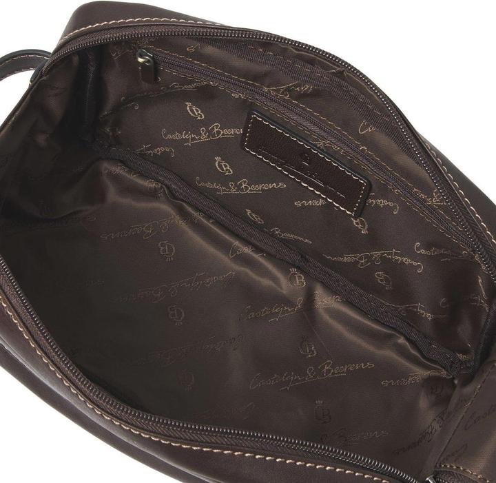 Actual product image Castelijn & Beerens Verona - Toilet Bag Mocca