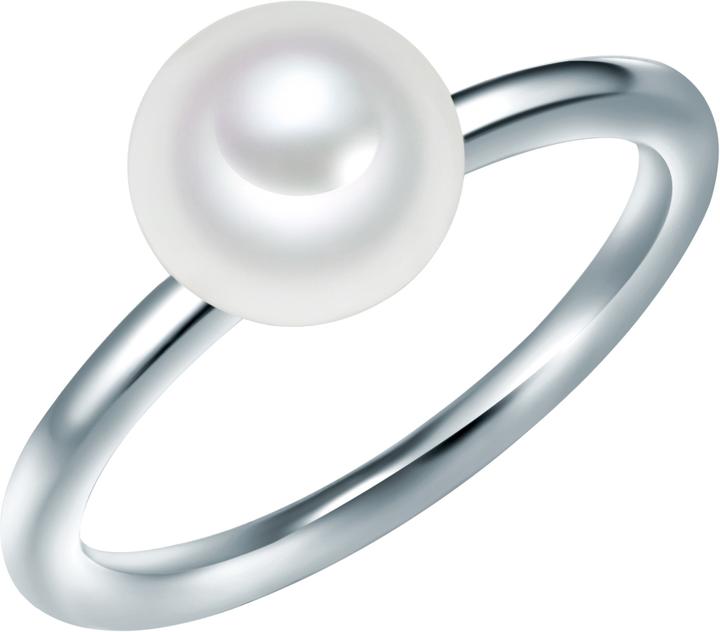 Valero Pearls Damen Sterling Silber Süsswasser-Zuchtperle silber - 11342