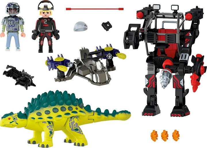 Actual product image Playmobil Saichania: Defense of the combat runner (70626, Playmobil dinos)
