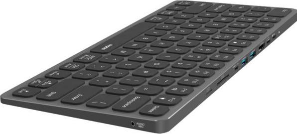 Actual product image Rapoo Keyboard With USB-C Adapter En (DE, Cable)