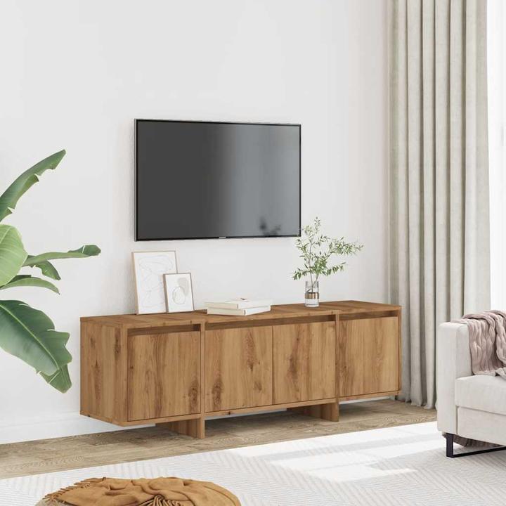 Produktbild VidaXL TV Schrank Lowboard Fernsehschrank Fernsehtisch TV Möbel Artisan-Eiche (120 x 30 x 40.5 cm)