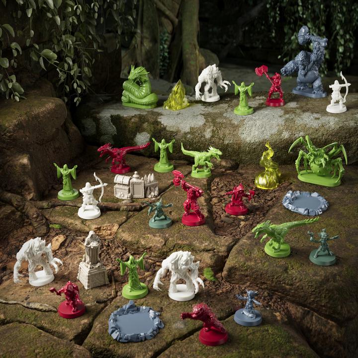 Productafbeelding Hasbro HeroQuest bordspel uitbreiding Jungles of Delthrak avonturenpakket *Engelse versie* (Engels)