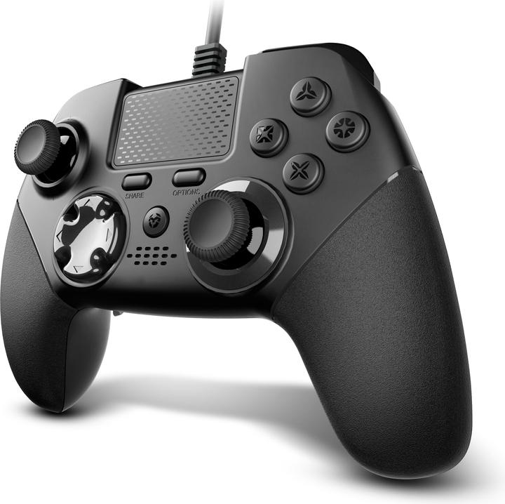 Actual product image Krom Kaiser Black USB Gamepad Analogue / Digital PC (PC, PS3, PS4)