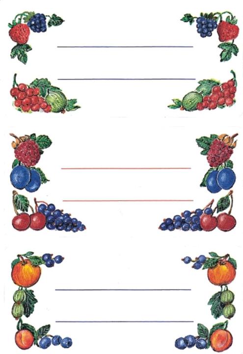 Actual product image Herma Kitchen stickers