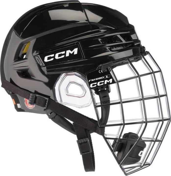 Immagine prodotto CCM Casco da hockey Tacks 720 SR con gabbia (rosso, S) (S)