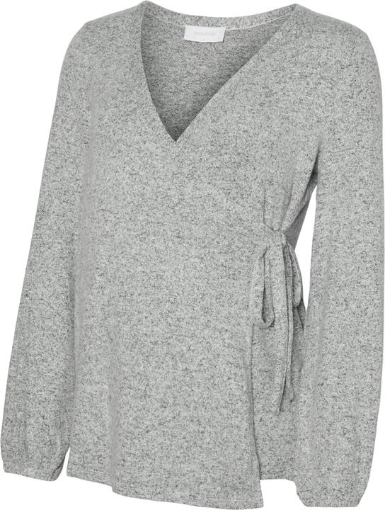 Image du produit Mamalicious Normal geschnitten V-Ausschnitt Top Bluse (M)