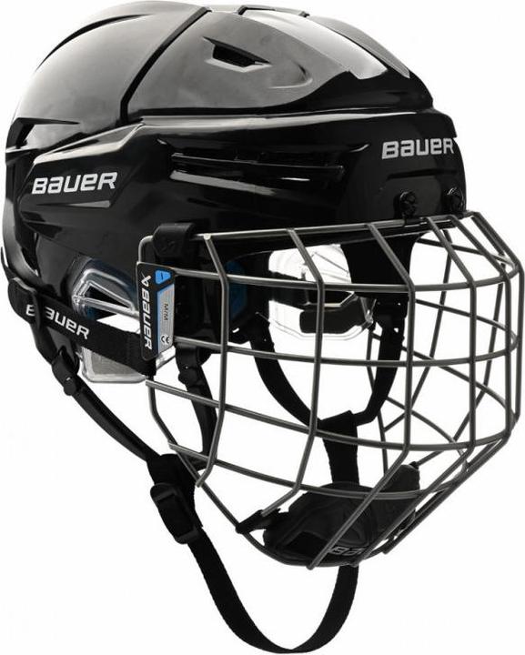 Actual product image Bauer Re-Akt 65 hockey helmet with cage (white, M) (M)