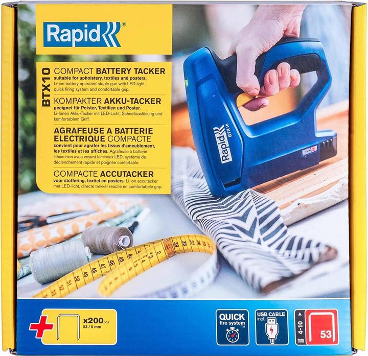 Produktbild Rapid BTX10 Akkutacker