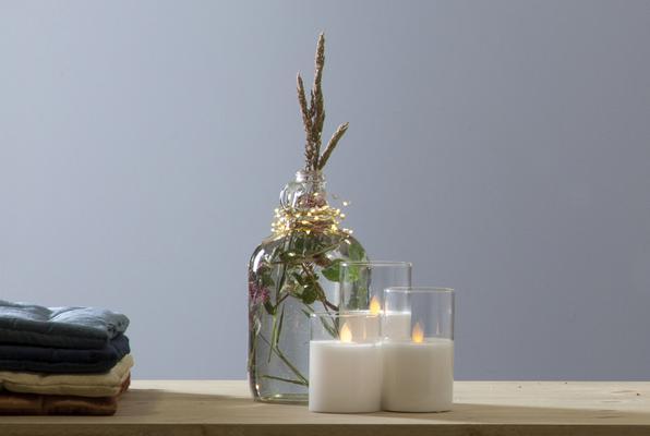 Actual product image Star Trading LED Pillar Candle M-Twinkle (1 x)