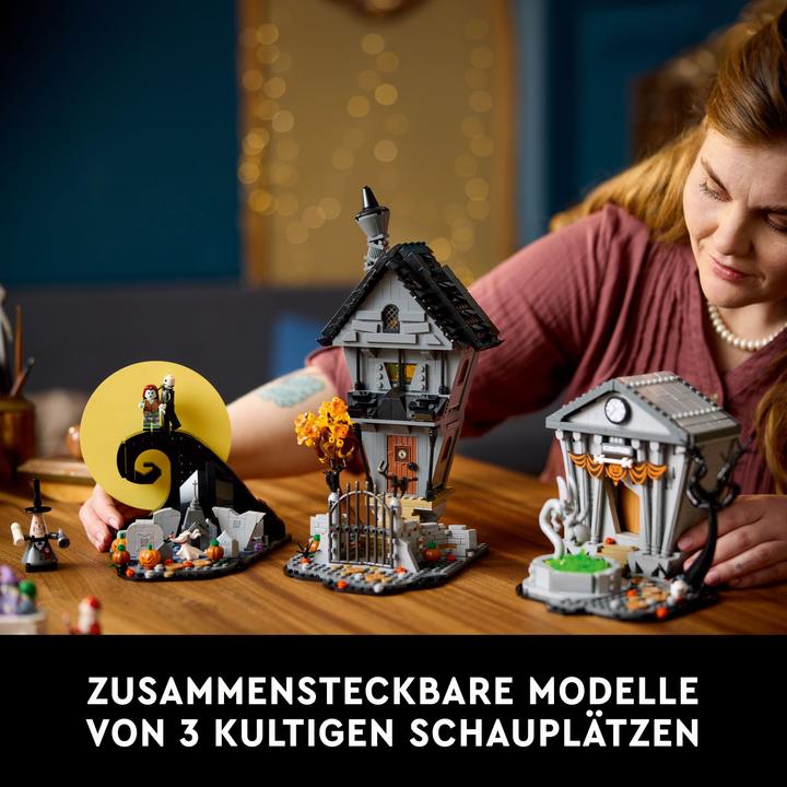 Image du produit LEGO Nightmare Before Christmas (21351, LEGO Ideas, LEGO difficiles à trouver)