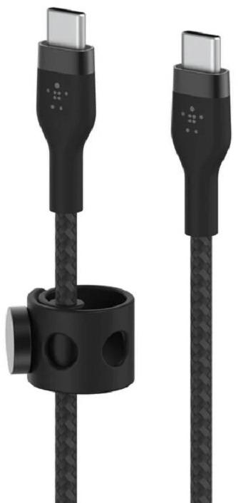 Produktbild Belkin USB-C to USB-C Braided Silicone 1m Twin (1 m, USB 2.0, 60 W)