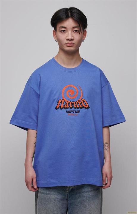 Produktbild Naruto Shippuden T-Shirt Graphic Blue (S) (S)