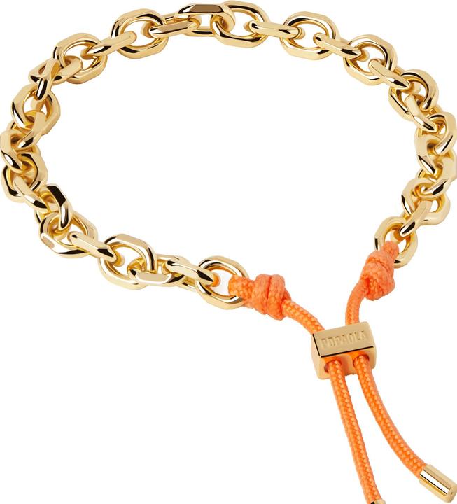 Pd Paola Armband (24 cm, Messing, Textil)