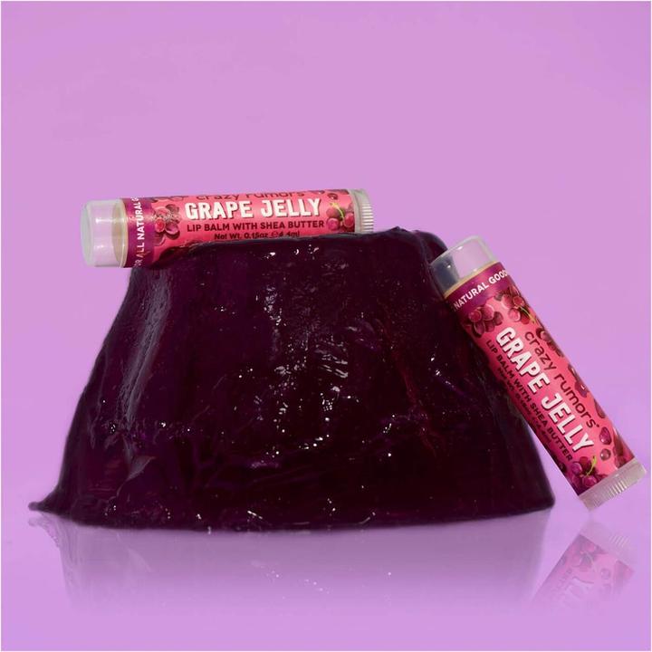 Actual product image Crazy Rumors Grape Jelly Lip Balm (Balm, 4.25 ml)