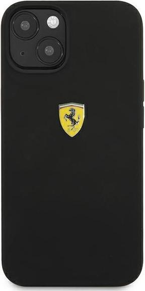 Immagine prodotto Ferrari FESSIHCP13SBK Custodia rigida per iPhone 13 mini da 5,4" in silicone nero (Apple iPhone 13 mini)