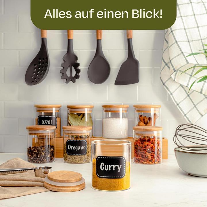 Produktbild Praknu Gewürzgläser Set (0.25 l)