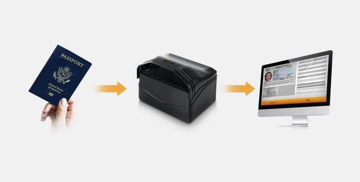 Actual product image Plustek Securescan X-Mini Passport Scanner In (USB)