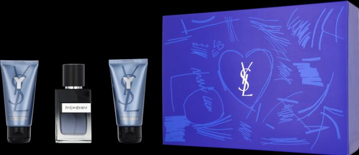 Image du produit Yves Saint Laurent Y Eau de Parfum 60ml Set Eau de Parfum 60ml + Gel Douche + Baume Après-Rasage (Set parfum)