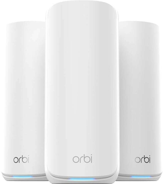 Actual product image Netgear Orbi 870 Series (RBE873) Set of 3