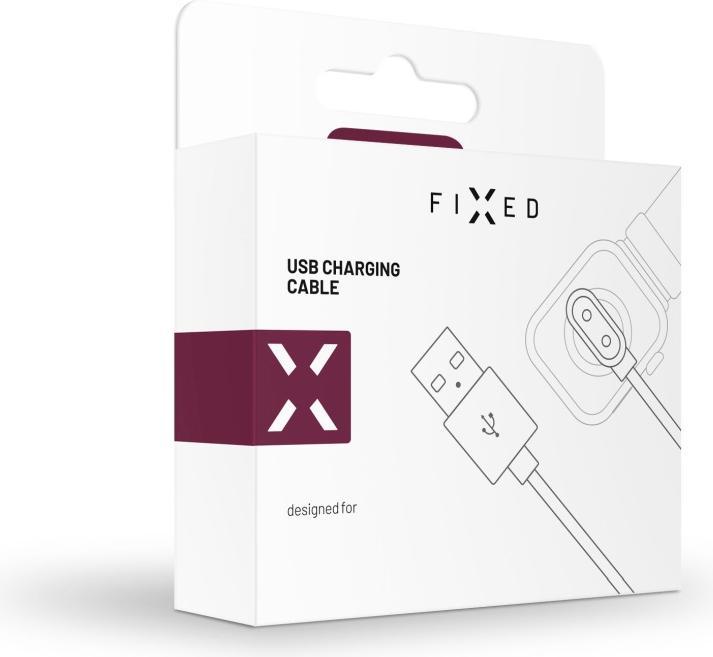 Actual product image Fixed USB Charging Cable for Garmin smartwatch, black
