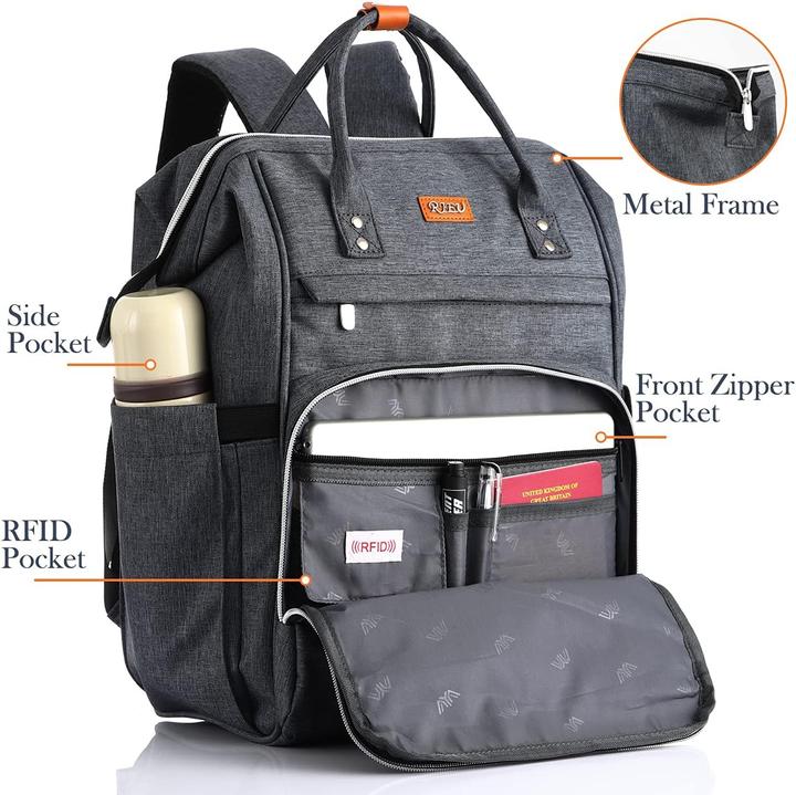 Image du produit Rjeu Rucksack mit Laptopfach & USB-Anschluss (20 l)